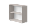 Bookcase with 1 Shelf, Grey