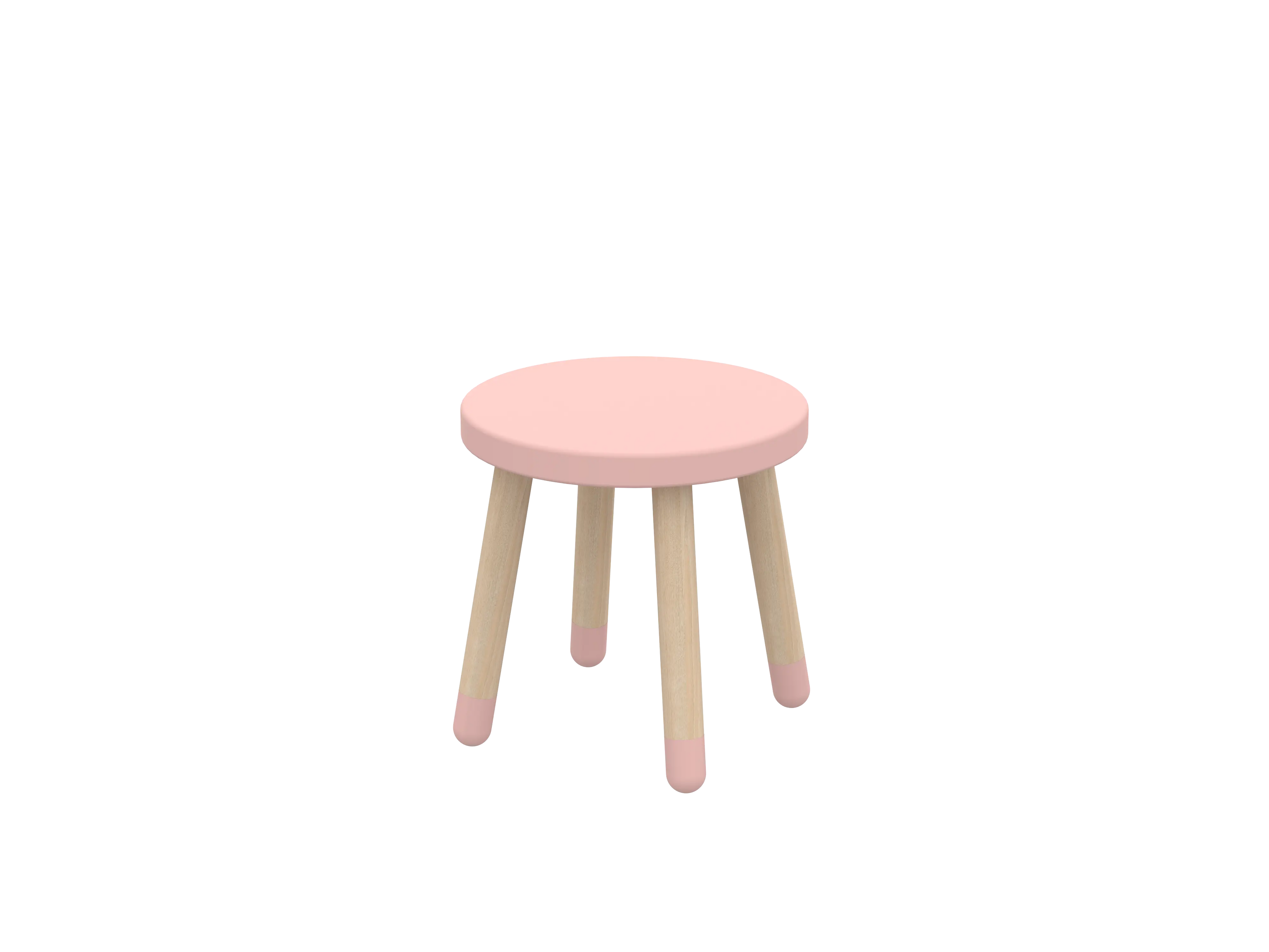 DOTS Kids Stool, Blushing Pink