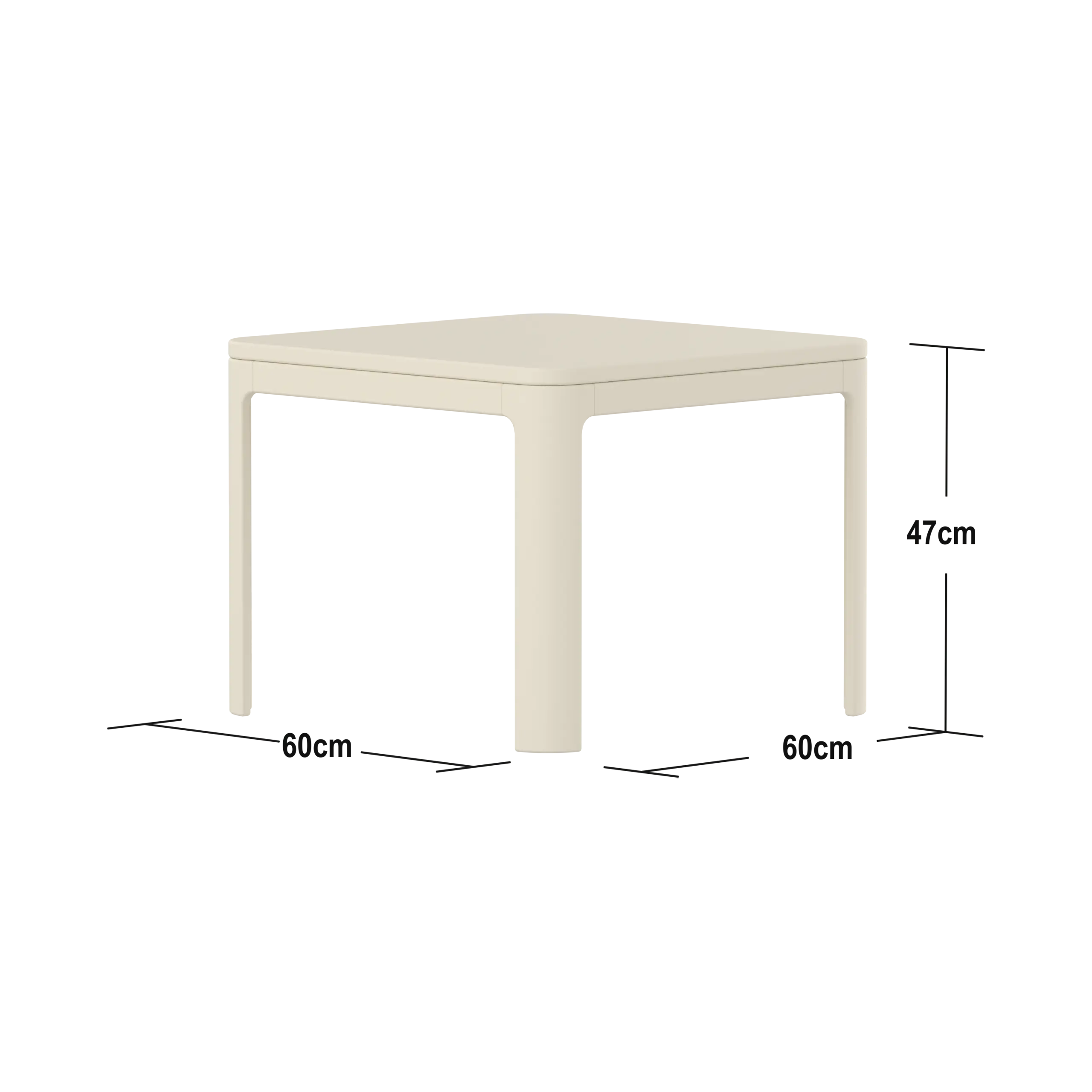 Small Table, Cream