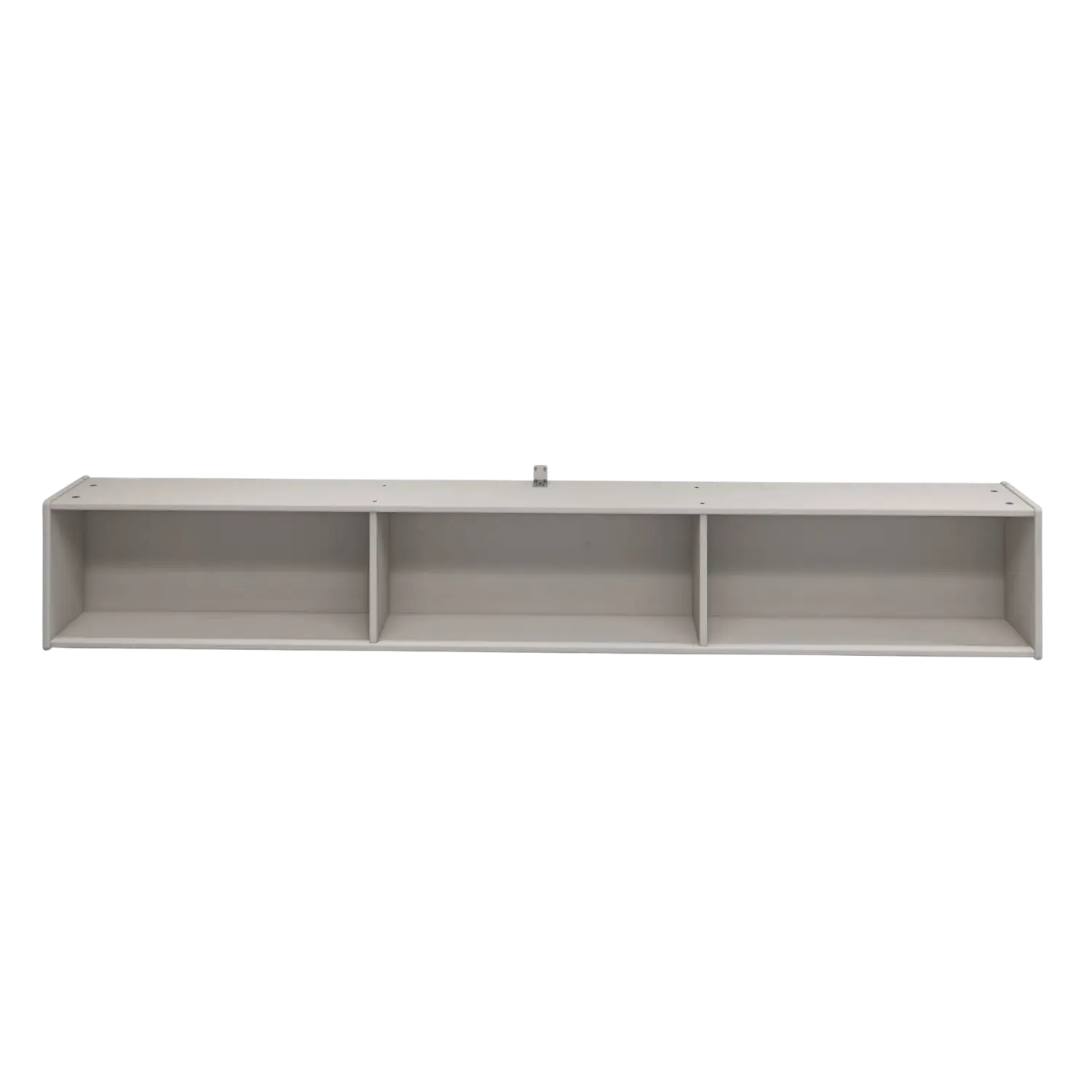 Bookcase, 3 Compartments, Grey