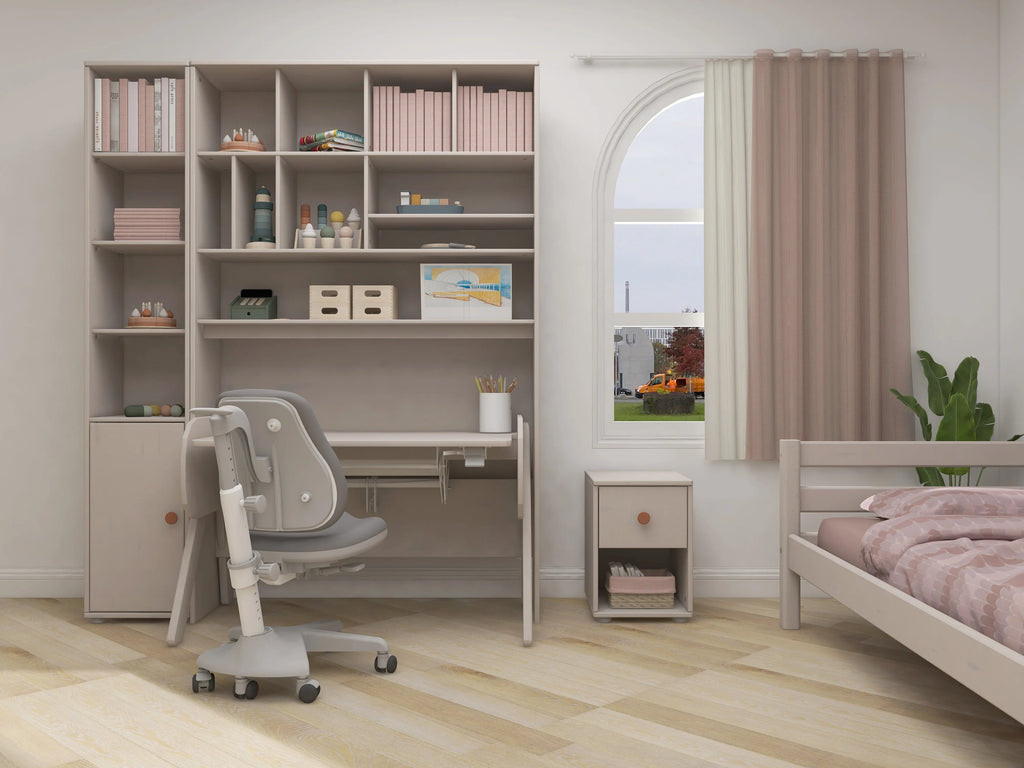 Chest with 1 Drawer, Grey