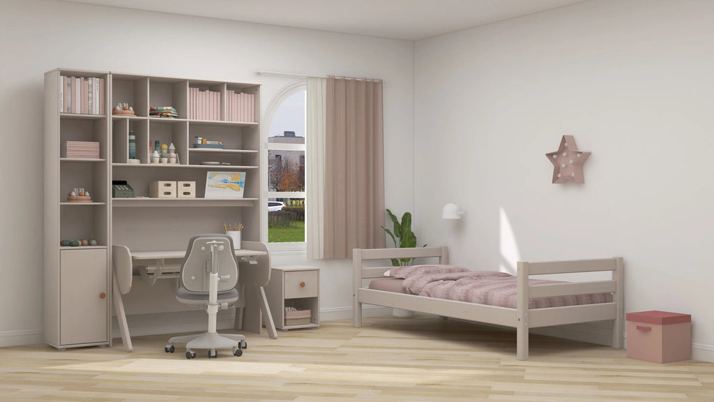 Chest with 1 Drawer, Grey