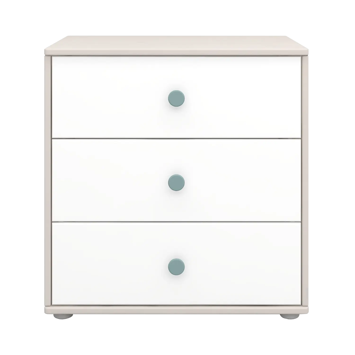 Chest with 3 Drawers, Grey