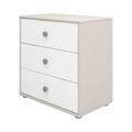 Chest with 3 Drawers, Grey
