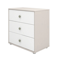 Chest with 3 Drawers, Grey