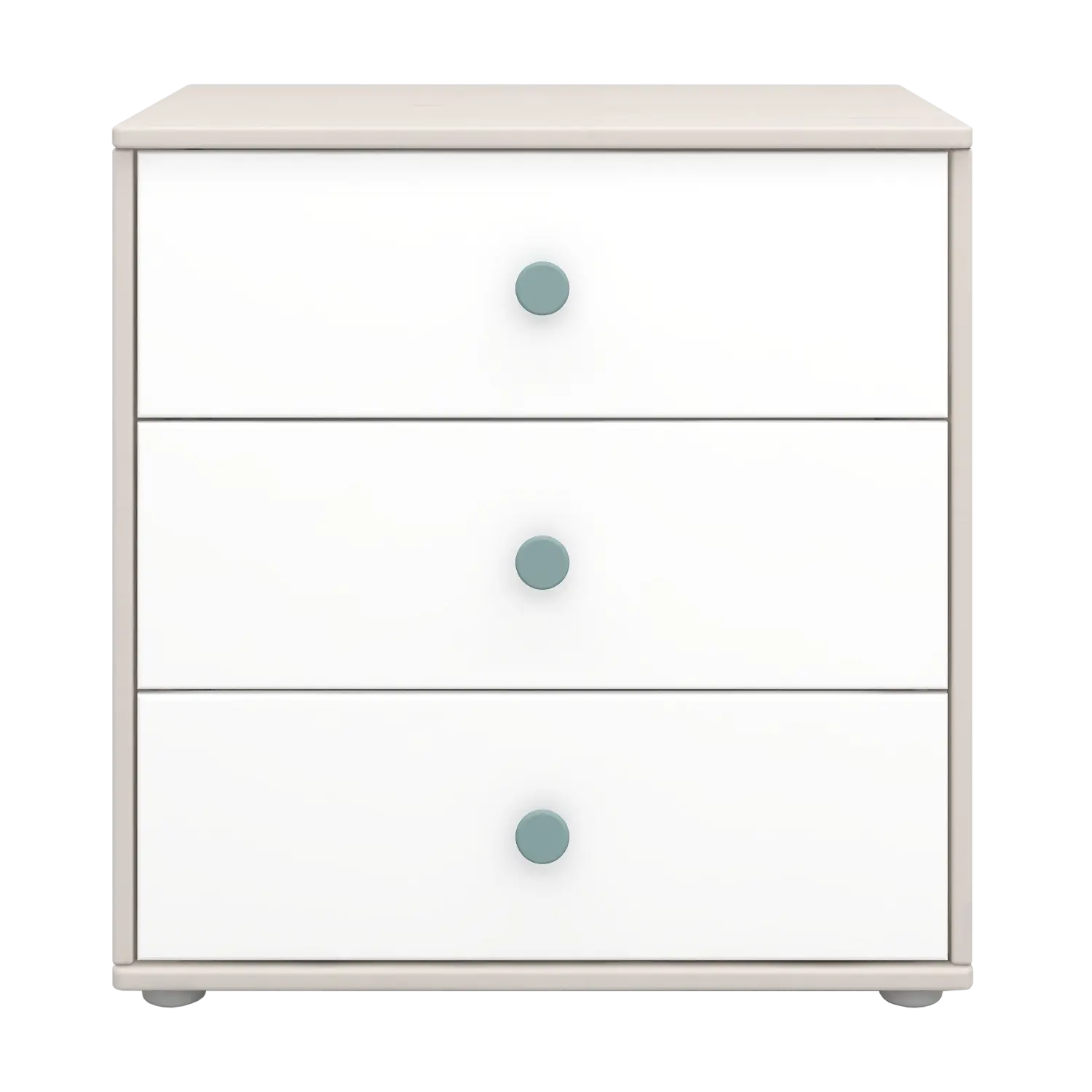 Chest with 3 Drawers, Grey