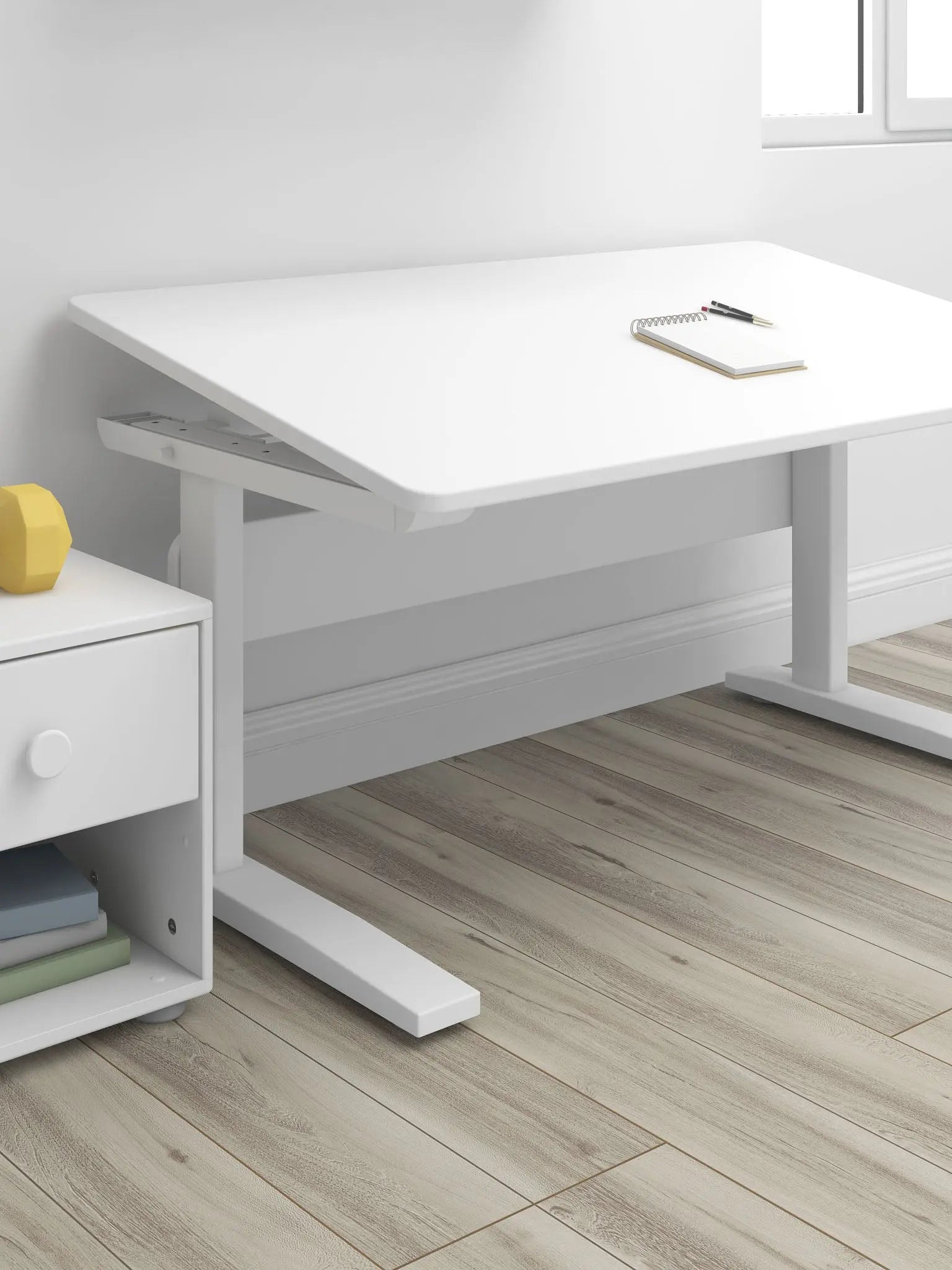 Study Desk, White